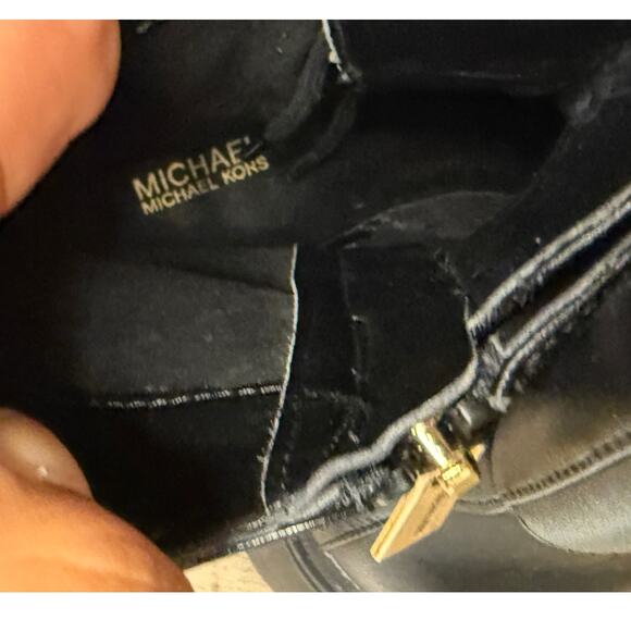 MICHAEL Michael Kors Rory Leather Combat Boot Women’s Size 8.5 - Picture 11 of 12